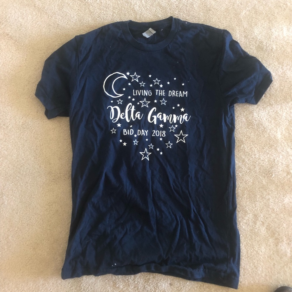 Delta Gamma Oversized 2018 Bid Day T-Shirt